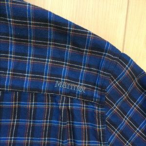 Marmot flannel men shirt